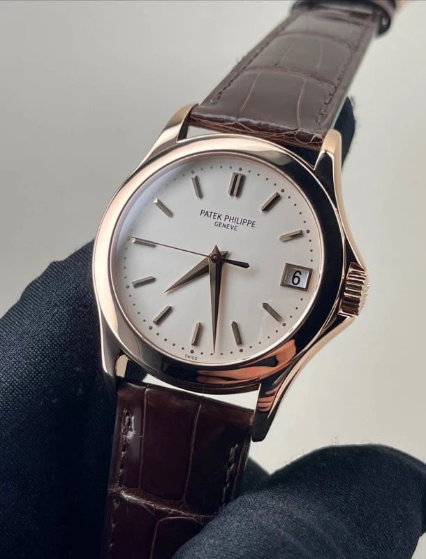 Patek Philippe Calatrava 18k Rose Gold Men's Watch