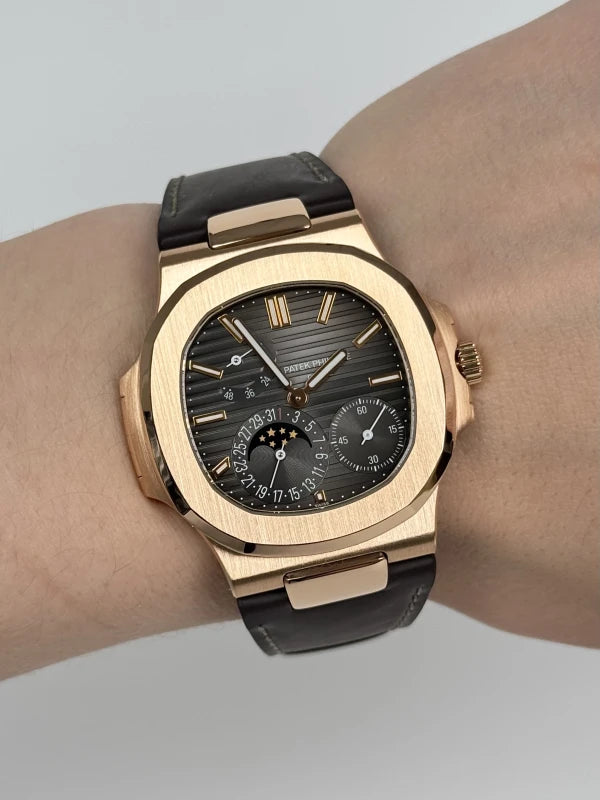 Patek Philippe Nautilus 18K Rose Gold Men's Watch