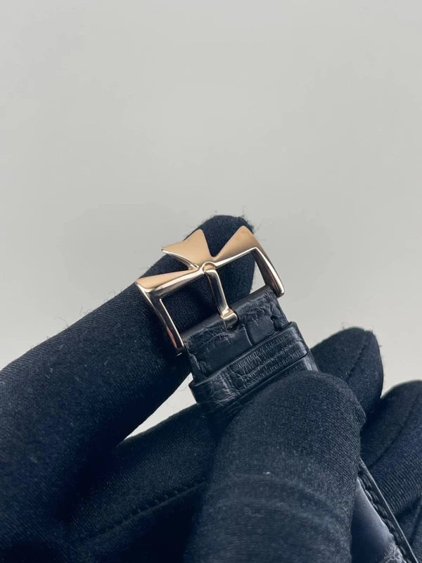 Vacheron Constantin Patrimony Moonphase Retrograde 18K Rose Gold Men's Watch