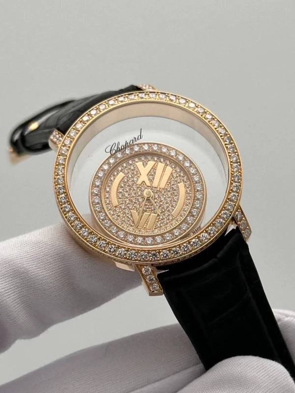 Chopard Happy Diamonds 18K Rose Gold & Diamonds Lady's Watch
