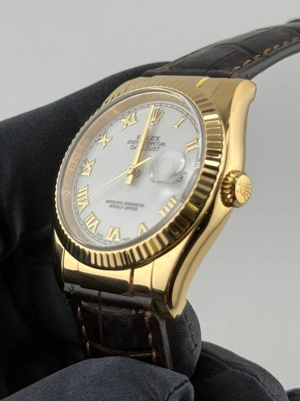 Rolex Datejust 36 Yellow Gold Men's Watch 116138
