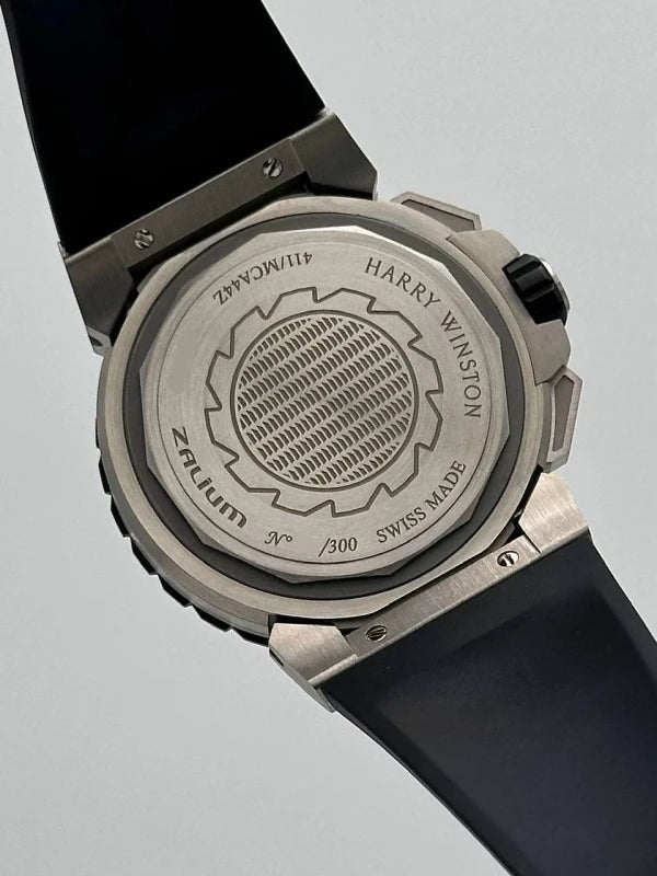 Harry Winston Ocean Sport Chronograph Limited Edition Zalium Rubber Men`s Watch