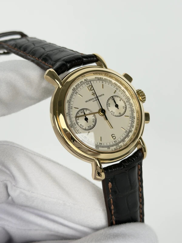 Vacheron Constantin Historiques Chronograph 18k Yellow Gold Men's Watch