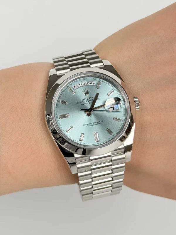 Rolex Day-Date Platinum Men's Watch