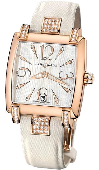 Ulysse Nardin Caprice Full 18K Rose Gold & Diamonds Lady's Watch