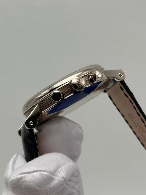 Breguet Classique 5247 Chronograph 18K White Gold Men's Watch