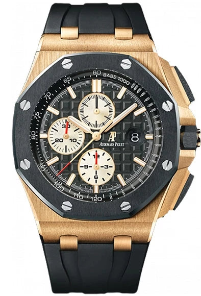 Audemars Piguet Royal Oak Offshore Chronograph 18K Rose Gold Men's Watch