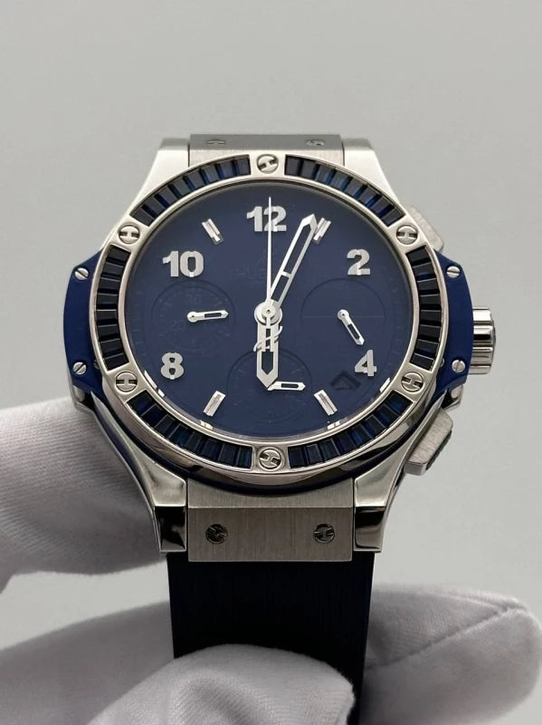 Hublot Big Bang Tutti Frutti Stainless Steel & Sapphires Lady's Watch