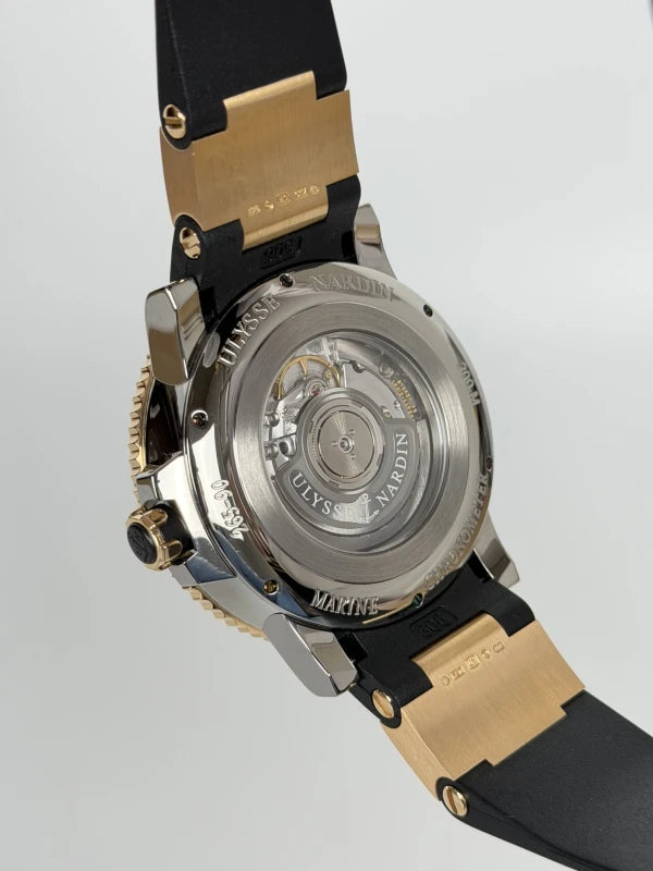 Ulysse Nardin Diver Maxi Marine Diver 18k Rose Gold & Titanium Men's Watch