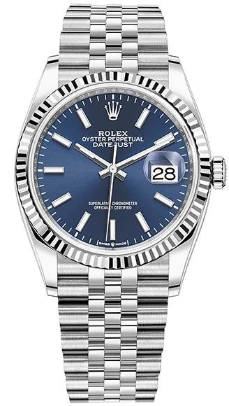 Rolex Datejust 36 Stainless Steel & 18k White Gold Men's Watch