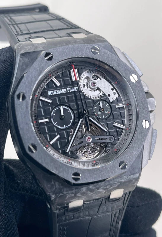 Audemars Piguet Royal Oak Offshore Tourbillon Chronograph Titanium Men's Watch