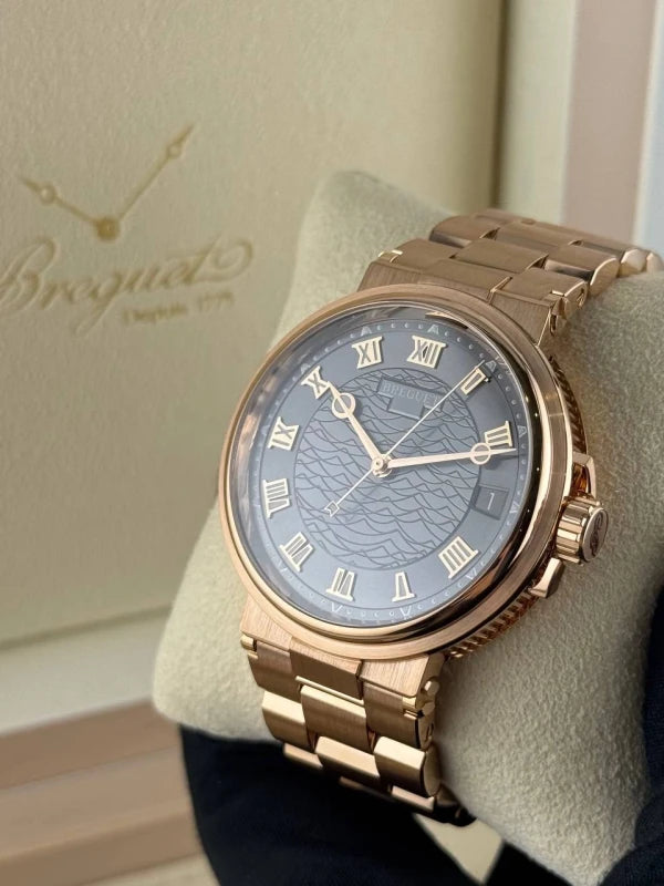 Breguet Marine 5517 18K Rose Gold Men's Watch