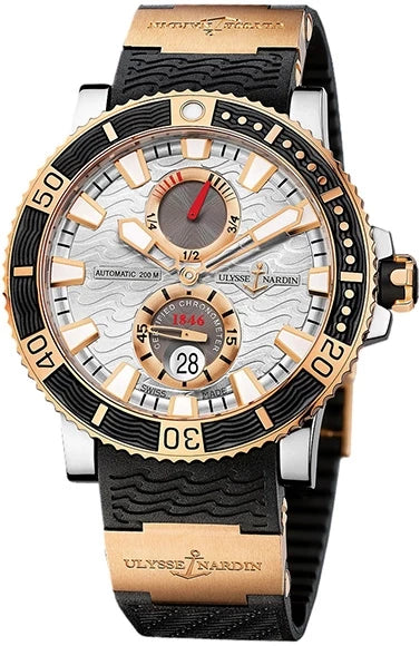Ulysse Nardin Diver Maxi Marine Diver 18k Rose Gold & Titanium Men's Watch
