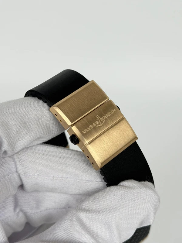 Ulysse Nardin Diver Maxi Marine Diver 18k Rose Gold & Titanium Men's Watch