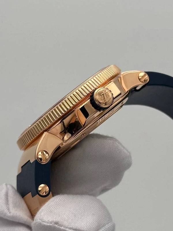 Ulysse Nardin Marine Chronometer Manufacture 18k Rose Gold Men's Watch 1186-126-3/63