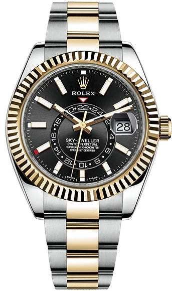 Rolex Sky-Dweller Stainless Steel & 18k Yellow Gold Men's Watch