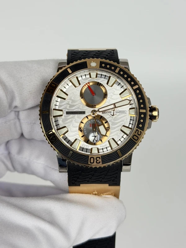 Ulysse Nardin Diver Maxi Marine Diver 18k Rose Gold & Titanium Men's Watch