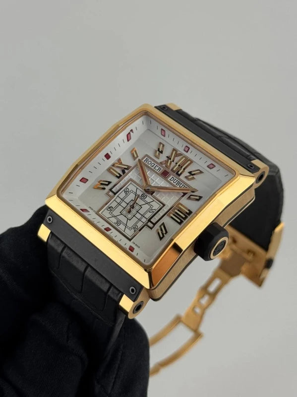 Roger Dubuis KingSquare 18K Rose Gold Men's Watch