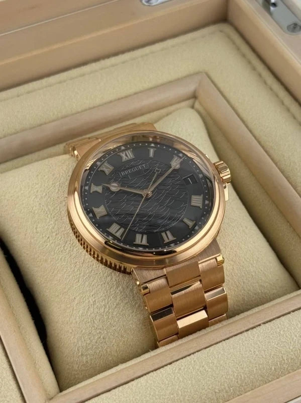 Breguet Marine 5517 18K Rose Gold Men's Watch