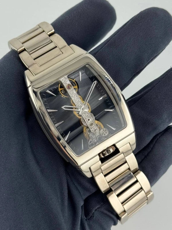 Corum Golden Bridge 18K White Gold Men's Watch