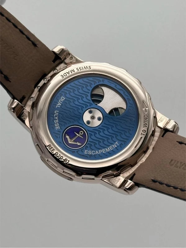 Ulysse Nardin Freak Blue Phantom 18K White Gold Men's Watch