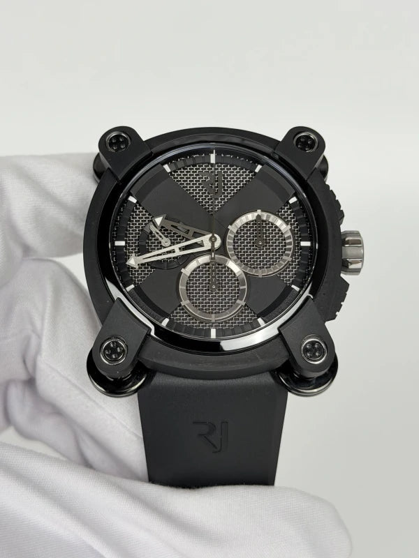 Romain Jerome Moon Dust-DNA Invader Chronograph Stainless Steel Men's Watch