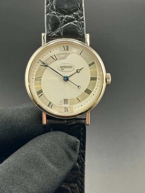Breguet Classique 5197 18K White Gold Men's Watch.
