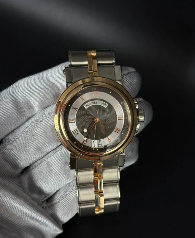 Breguet Marine Rose Gold & White Gold Men's Watch