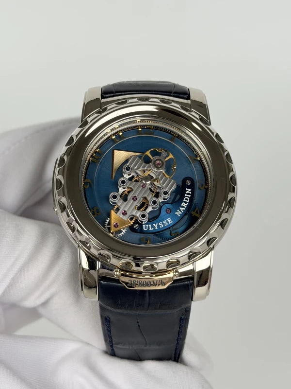 Ulysse Nardin Freak 28`800 18K White Gold Men's Watch