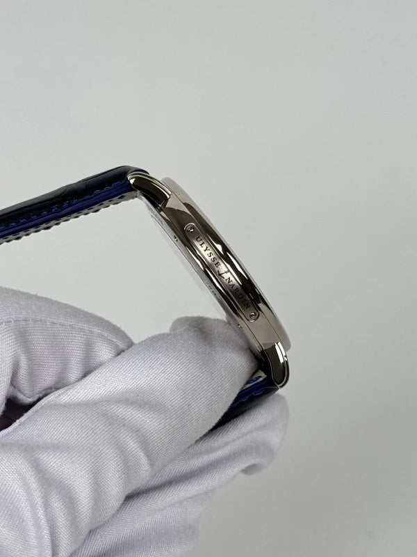 Ulysse Nardin Maxi Skeleton 18K White Gold Men's Watch