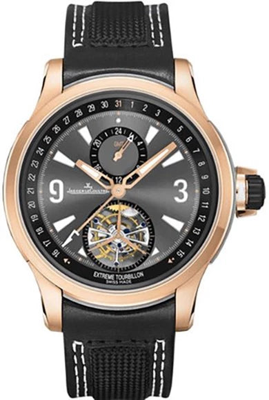 Jaeger-LeCoultre Master Compressor Extreme Tourbillon 18k Rose Gold Men's Watch