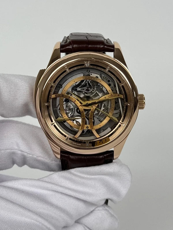 Jaeger-LeCoultre Master Grande Tradition Minute Repeater 18K Rose Gold Men's Watch
