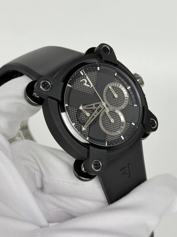Romain Jerome Moon Dust-DNA Invader Chronograph Stainless Steel Men's Watch