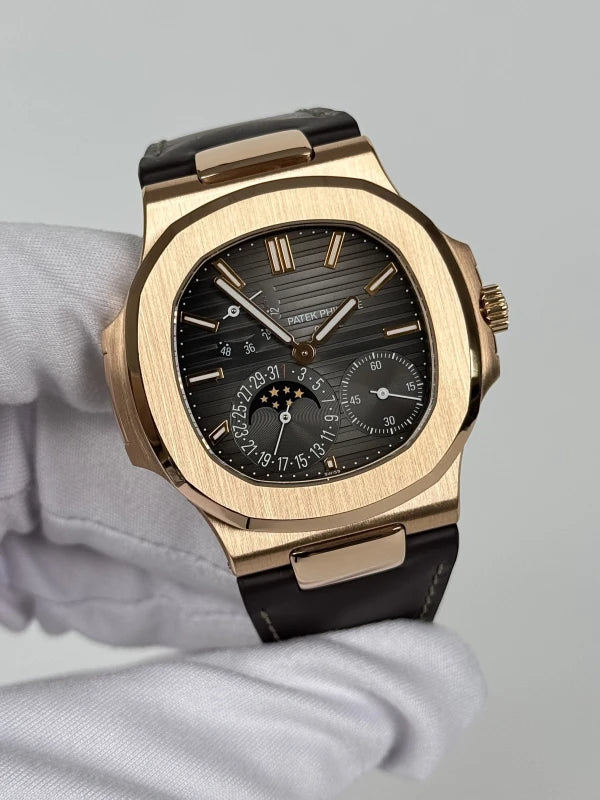 Patek Philippe Nautilus 18K Rose Gold Men's Watch