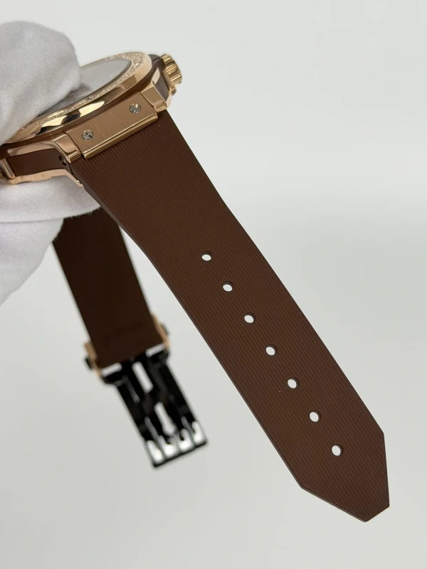 Hublot Big Bang 38mm 18K Rose Gold & Diamonds Ladies Watch