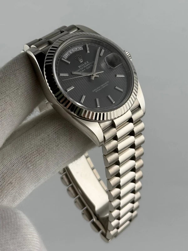Rolex Day-Date 18K White Gold Men's Watch