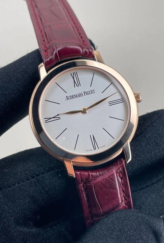 Audemars Piguet Jules Audemars 18K Rose Gold Men's Watch