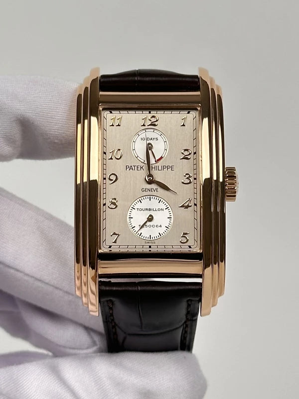 Patek Philippe Grand Complications 10 Day Tourbillon 18K Rose Gold Men's Watch