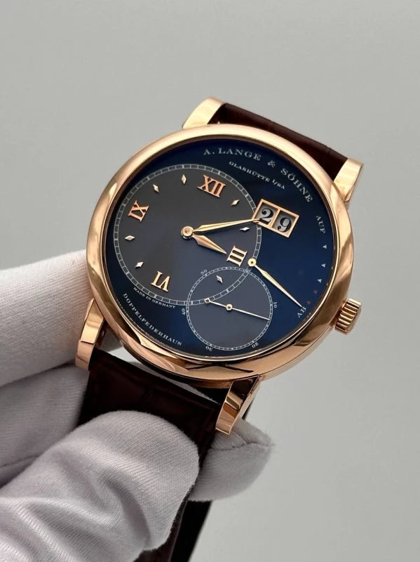 A. Lange & Sohne Grand Lange 1 18K Rose Gold Men's Watch