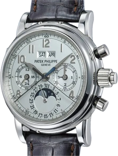 Patek Philippe Grand Complications Perpetual Calendar Chronograph Platinum Men's Watch