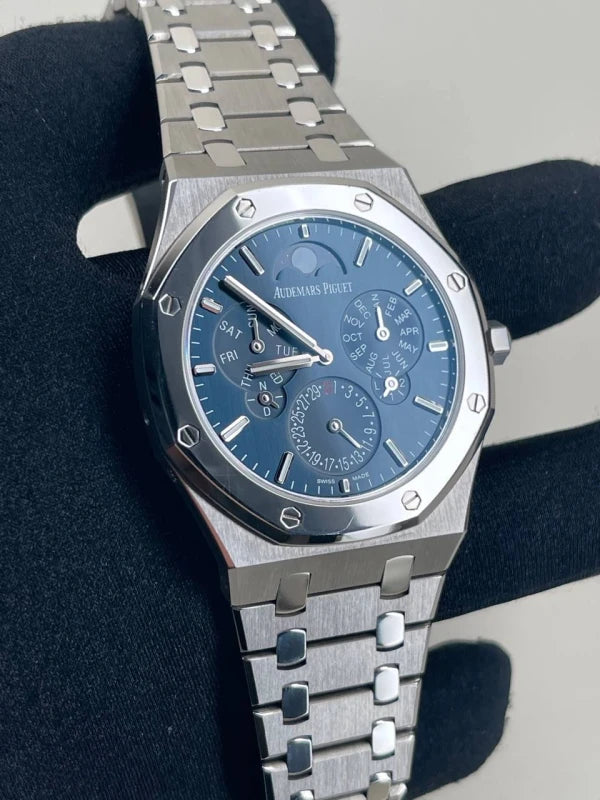 Audemars Piguet Royal Oak Selfwinding Perpetual Calendar Ultra-Thin Platinum and Titanium Men's Watch