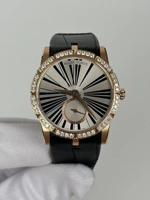 Roger Dubuis Excalibur Rose Gold & Diamonds Lady's Watch