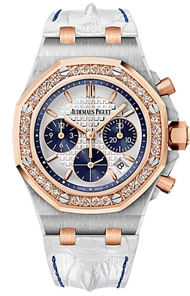 Audemars Piguet Royal Oak Offshore Chronograph 18K Rose Gold & Stainless Steel Lady's Watch