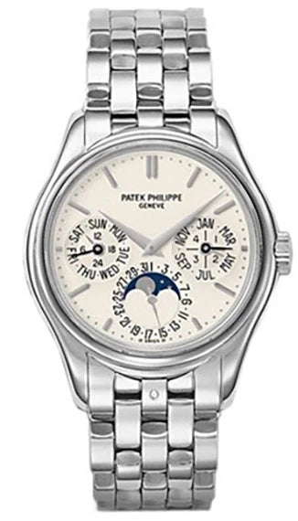 Patek Philippe Perpetual Calendar 18K White Gold Men’s Watch