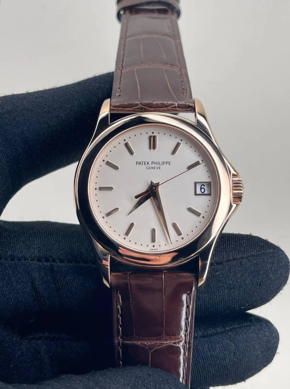 Patek Philippe Calatrava 18k Rose Gold Men's Watch