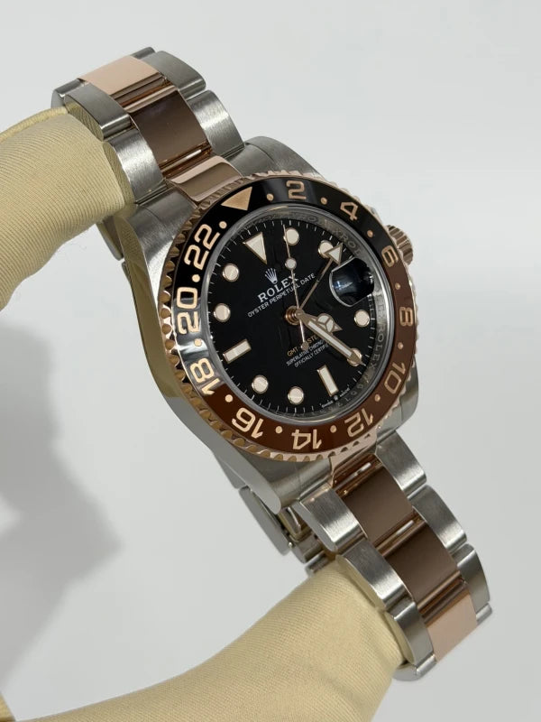Rolex GMT-Master II Stainless Steel and 18K Rose Gold Men's Watch