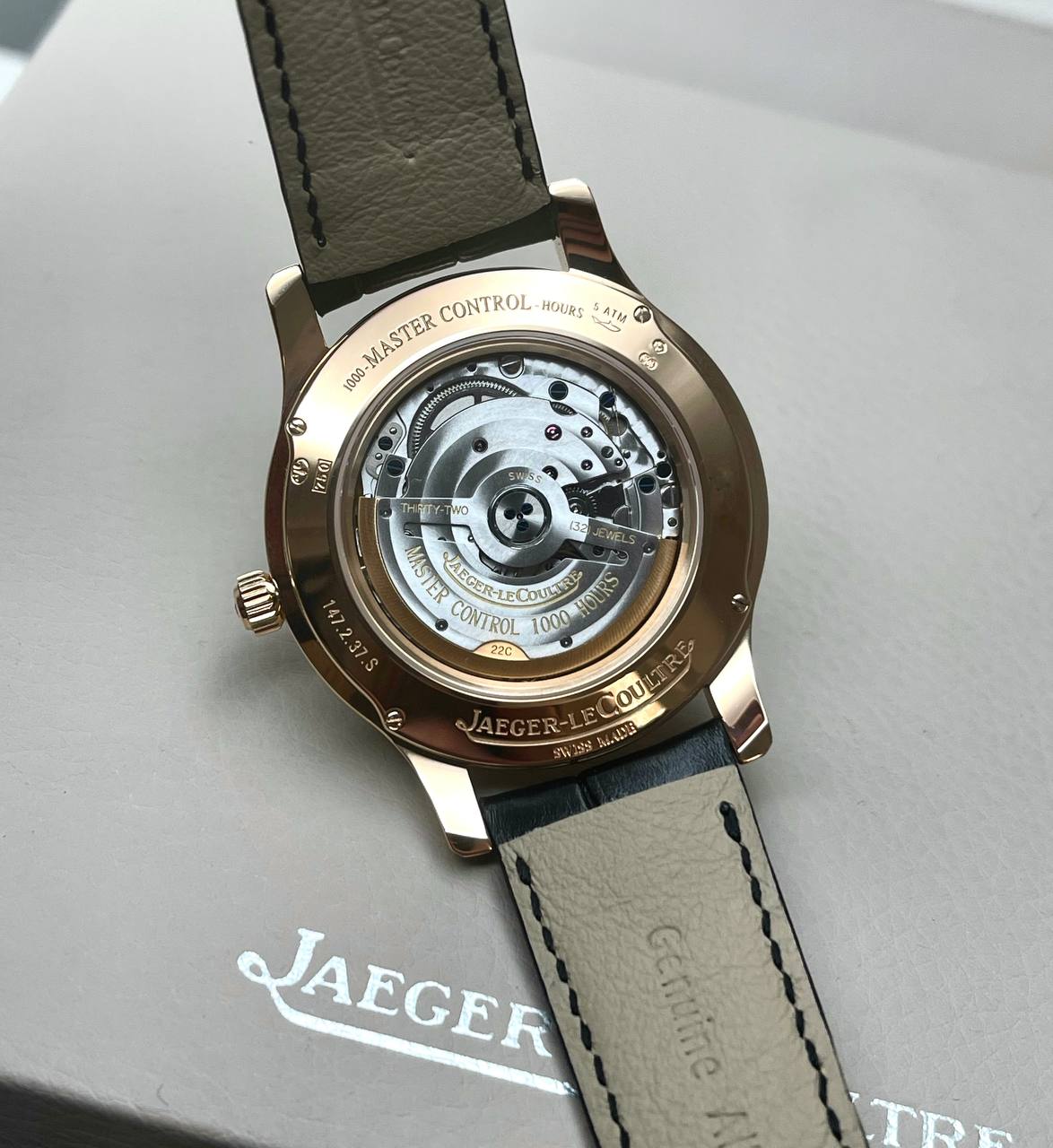 Jaeger-LeCoultre Master Control 18K Rose Gold Men's Watch