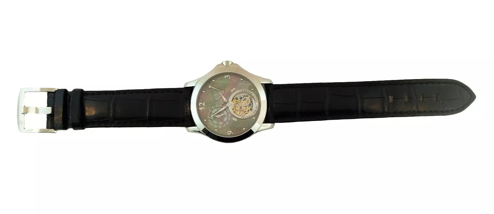 Cecil Purnell Tourbillon Stainless Steel Watch Limited Edition