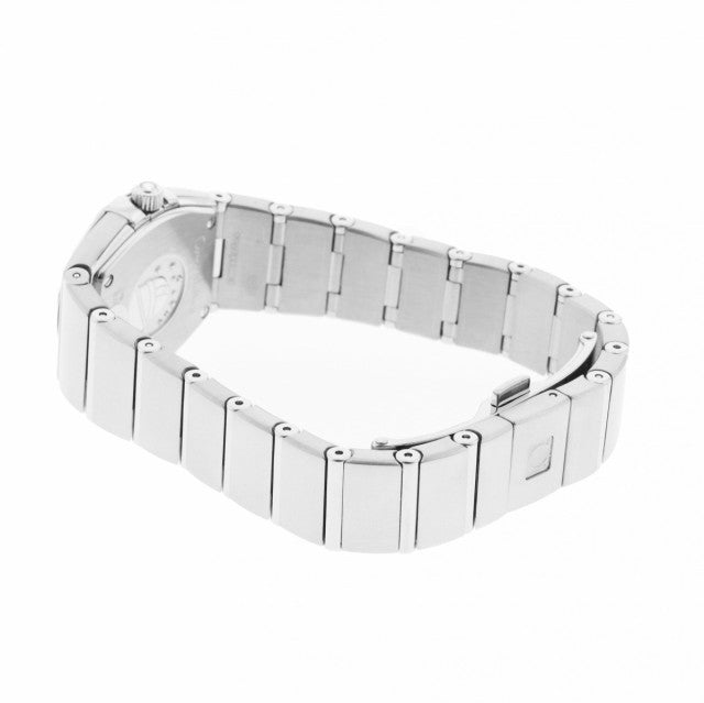 Omega Constellation Quartz 18k White Gold & Diamonds Lady's Watch