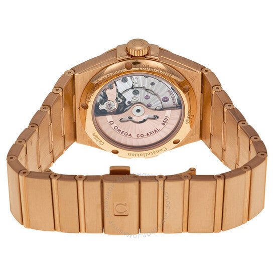 Omega Constellation Co‑Axial Master Chronometer 18K Red Gold & Diamonds Unisex Watch